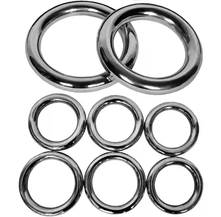 Electroplated steel Wing Chun training ring for martial arts conditioning exercises