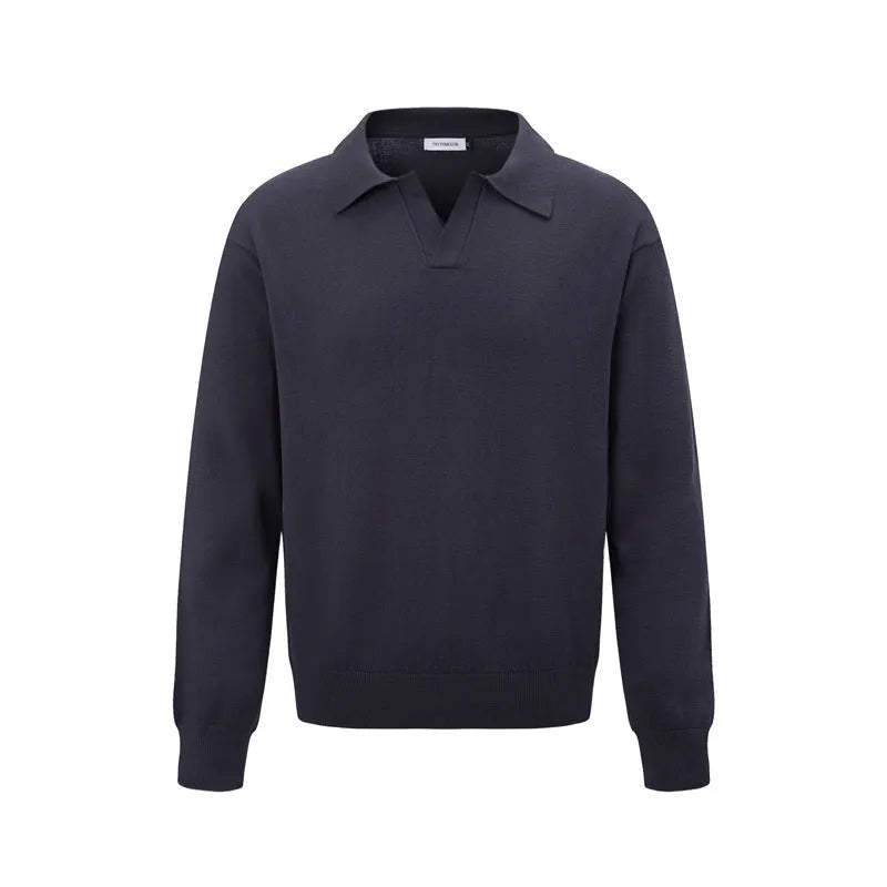 Loose all-matching pullover sweater in acrylic blend fabric available in three colours