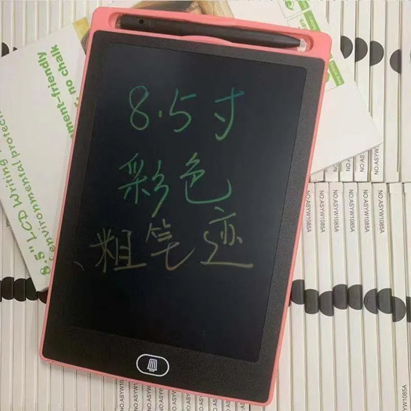 8.5 inch black LCD writing tablet H8S with flexible display and one-key clear button