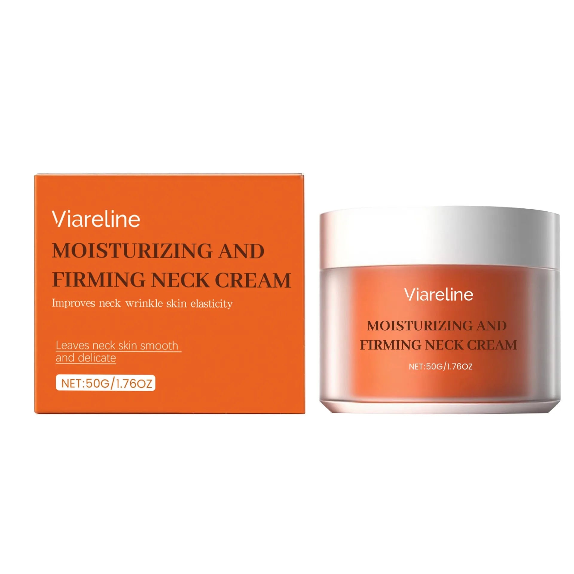 50g moisturising neck cream pot for daily facial and neck skincare