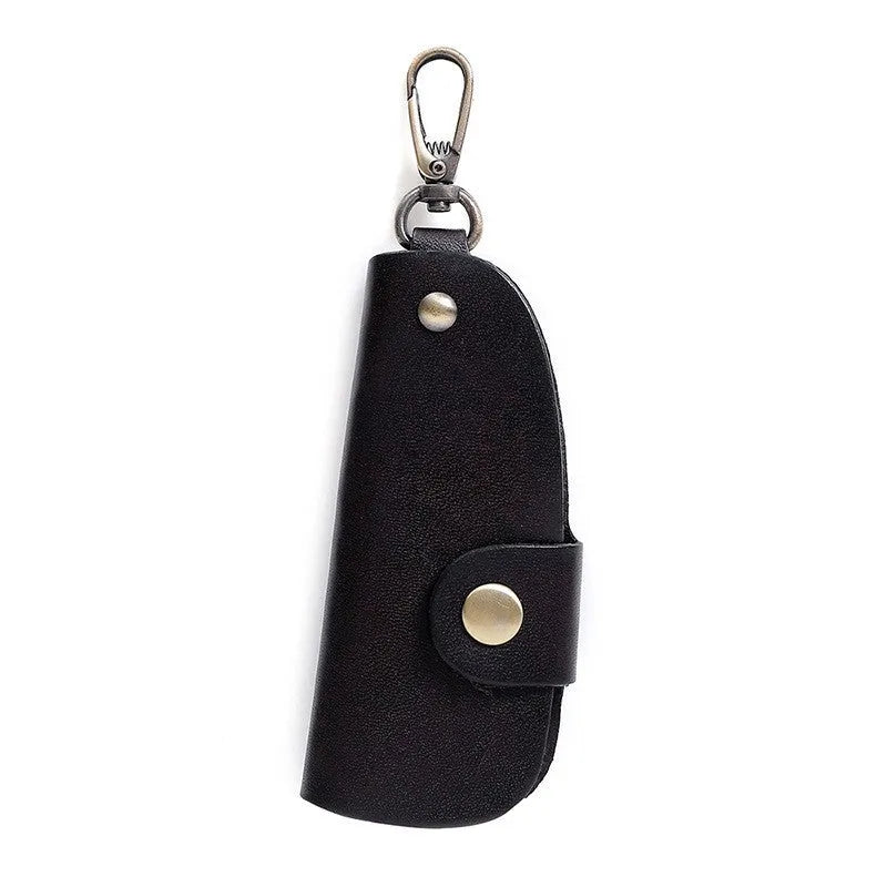 Genuine leather key storage bag for car keys in four colour options