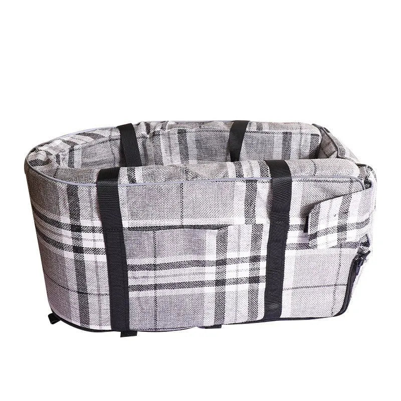 Outdoor cloth dog kennel in blue, grey, red, or grey mesh, shown as a portable shelter for dogs.