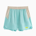 Men's loose hipp-style workout shorts for lifting training in dark rock ash colour