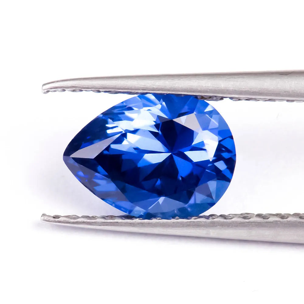 Cultivate Royal Blue love-shaped tiara gemstone setting for sapphire mounting