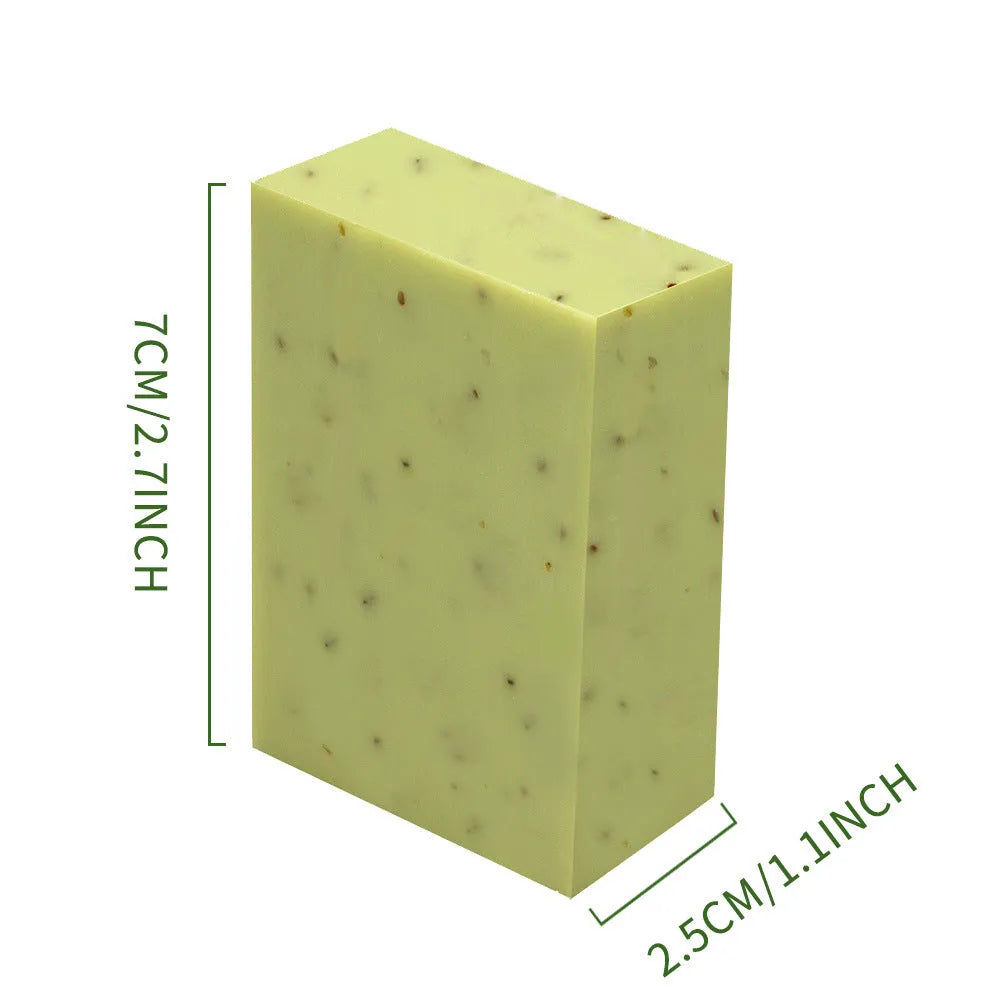 Handmade frosted essential oil soap bar 100g in multiple scent varieties