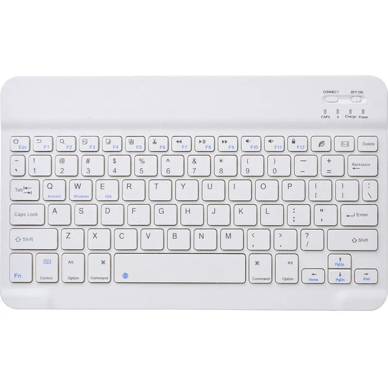 Wireless Bluetooth keyboard compatible with Apple iPad and MatePad tablets, black model