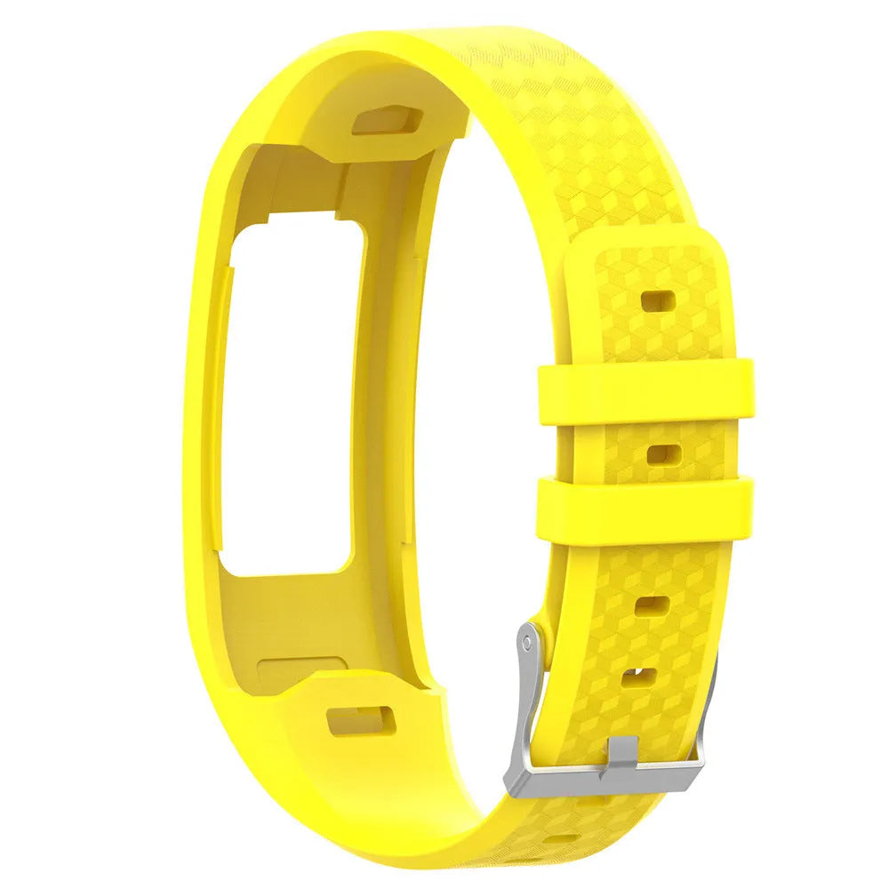 12 generation smart bracelet silicone strap in multiple colours black white orange pink red yellow green dark blue