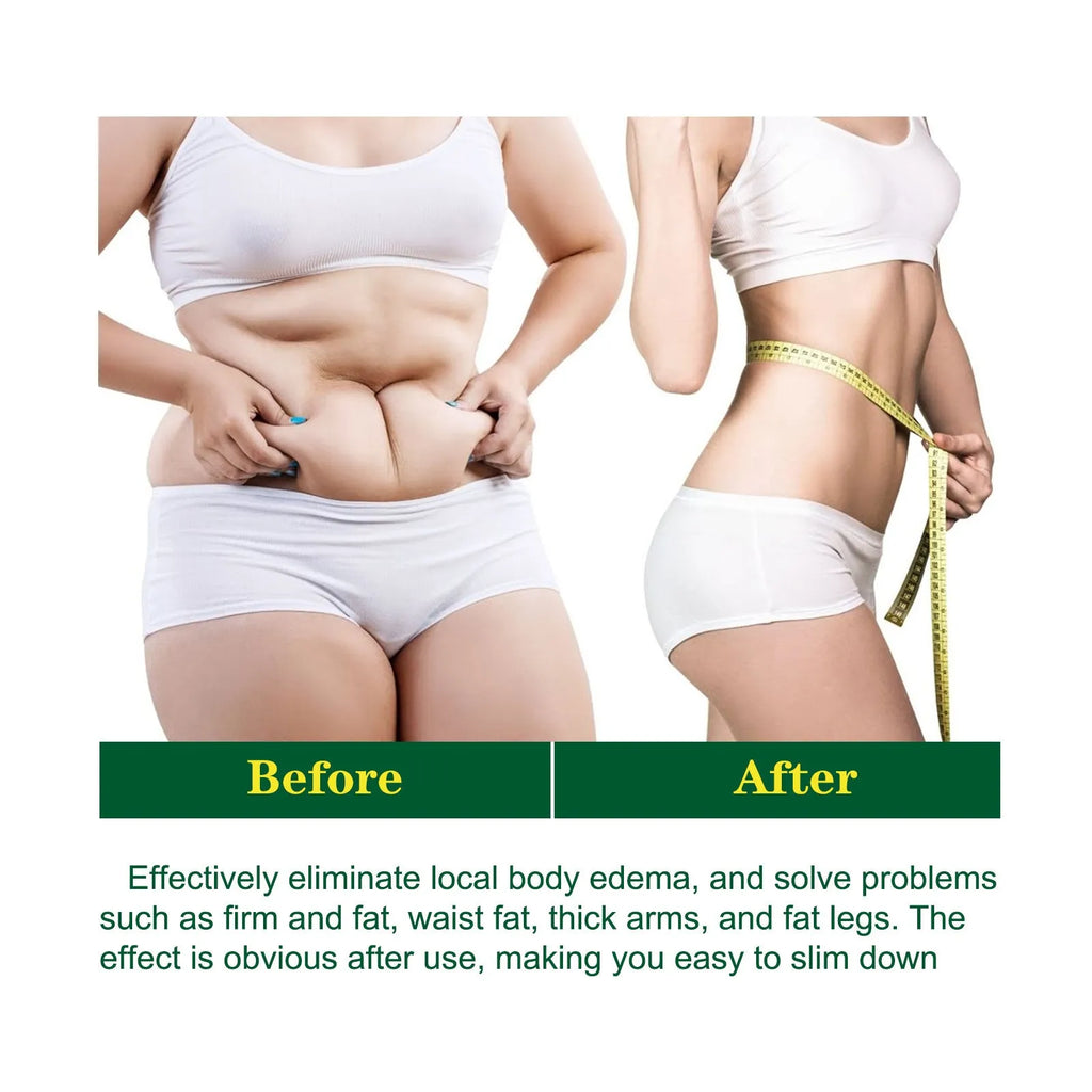 30 ml bottle of ginger firming and slimming body shaping oil.
