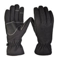 Tactical camouflage ski gloves with anti-slip grip and touch screen fingertips