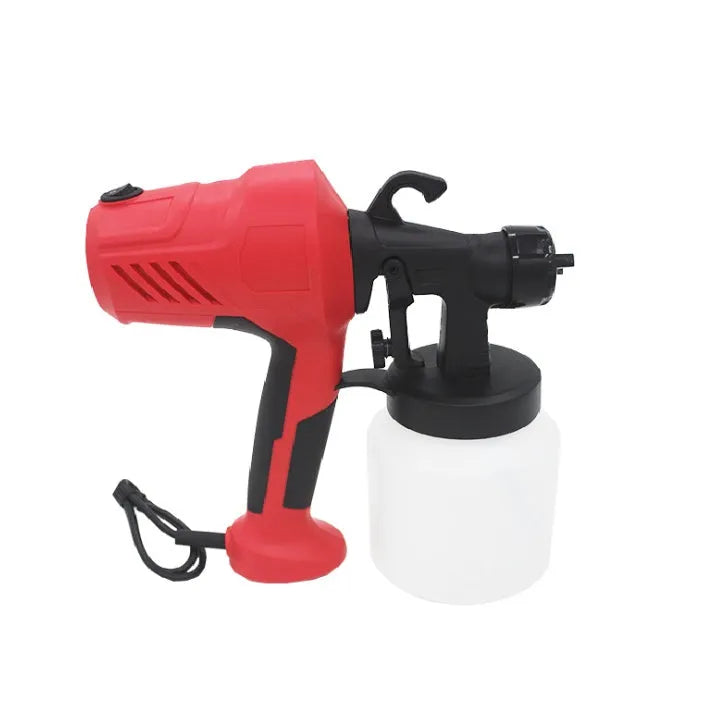 High pressure electric spray gun with plastic pot, 220V, for textile and household cleaning