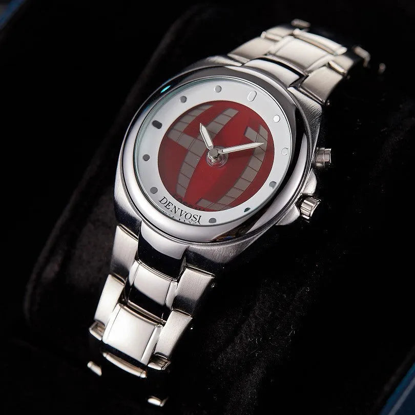 Y2K digital dual display men's watch with 40mm dial and alloy strap