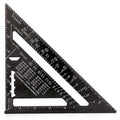 7-inch aluminium alloy woodworking measuring square with 90-degree triangle profile