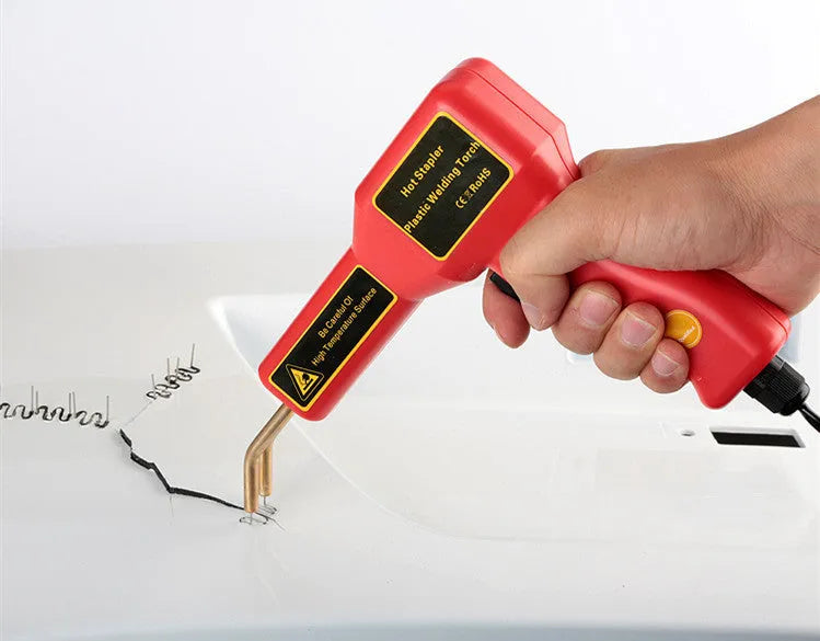 CR307 plastic repair welding gun with power cord and LED work light for car bumper repairs