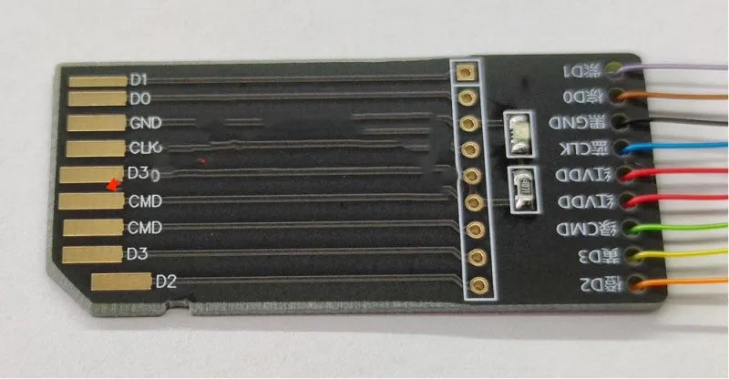 EMMC read and write diagnostic tool for BMW Mercedes Audi Porsche car audio system maintenance