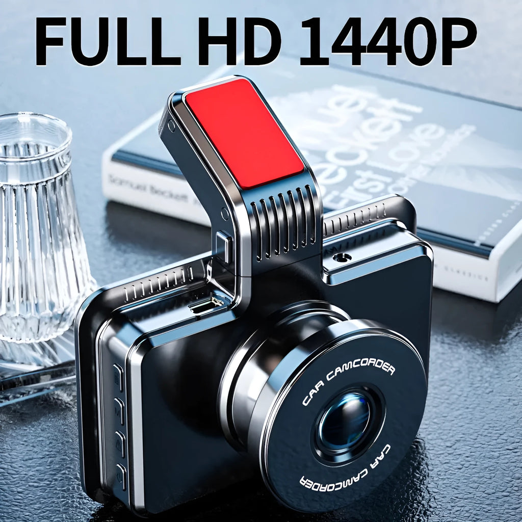 3-inch HD car DVR double lens dashboard camera with front and rear recording capabilities