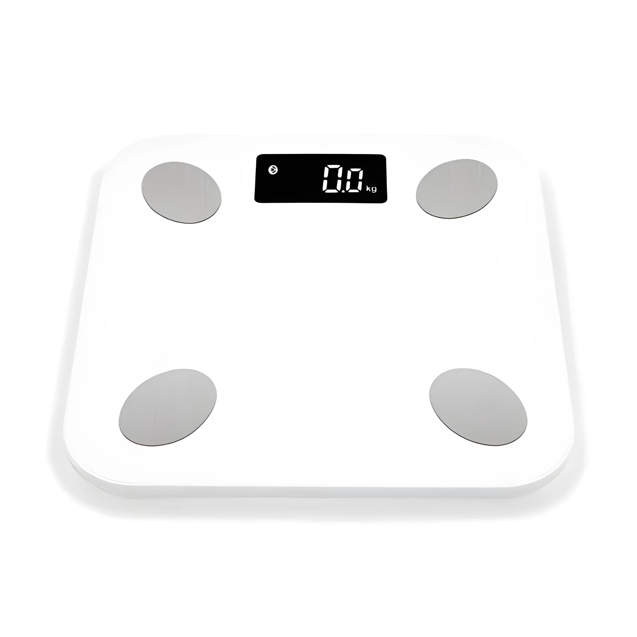 Electronic weight scale with LCD display and Bluetooth body fat analysis