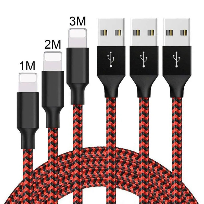 Braided fast charging Micro USB data cable for Android phones in black and white colour.
