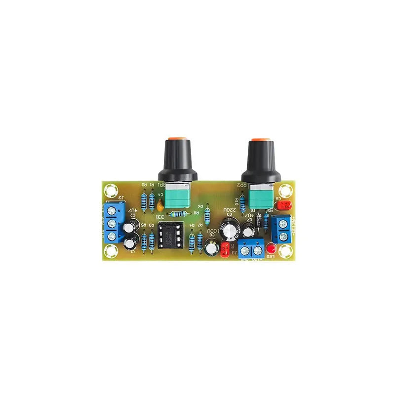 Single power supply 10-24V super dynamic bass boost front stage audio circuit board