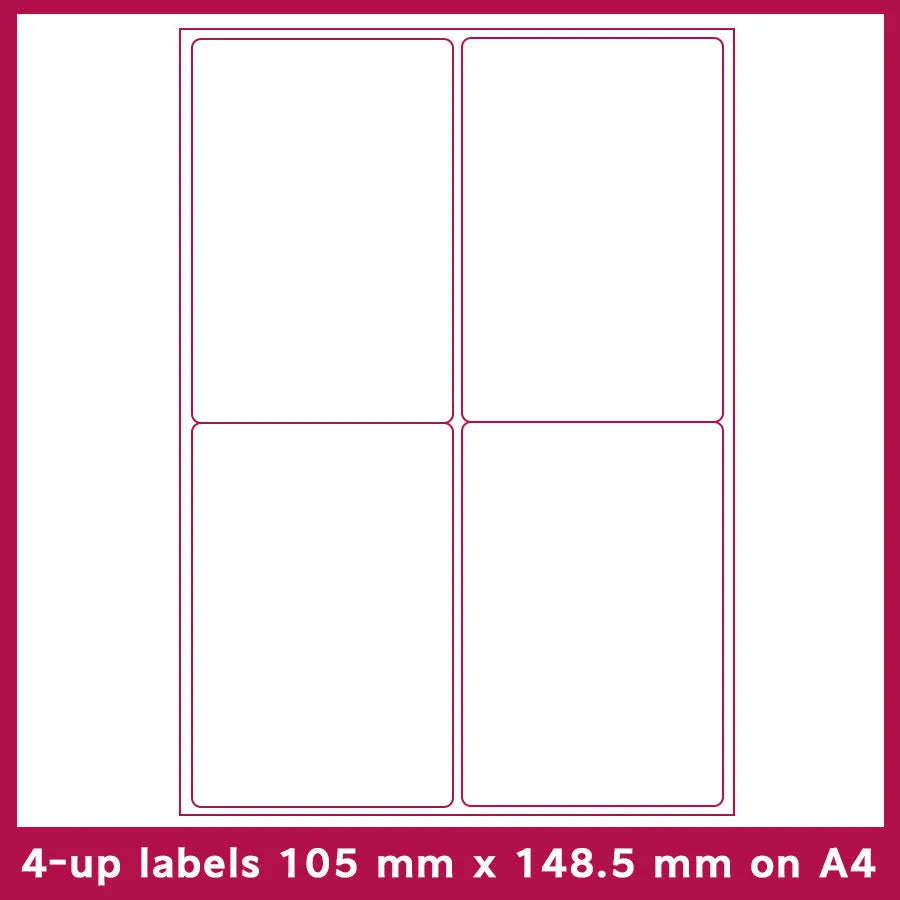 FBA barcode labels paper A4 sheets in multiple grid formats for Amazon serial numbers