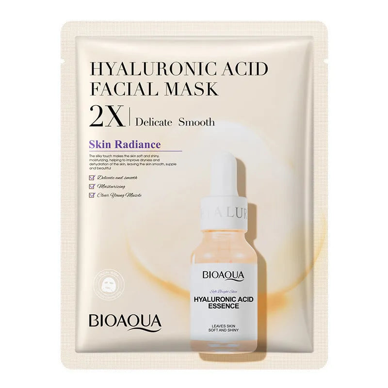 Single pack of a 30g gel facial sheet mask from a range including Collagen, Hyaluronic Acid, Vitamin C and Centella Asiatica variants.