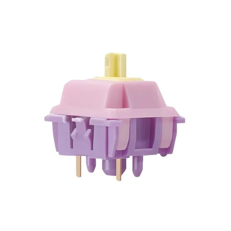 Single MMD Princess linear mechanical keyboard switch for custom keyboard builds.