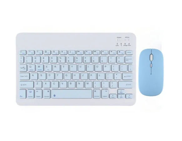 Wireless Bluetooth keyboard for tablets and PCs in multiple colour options with rechargeable battery