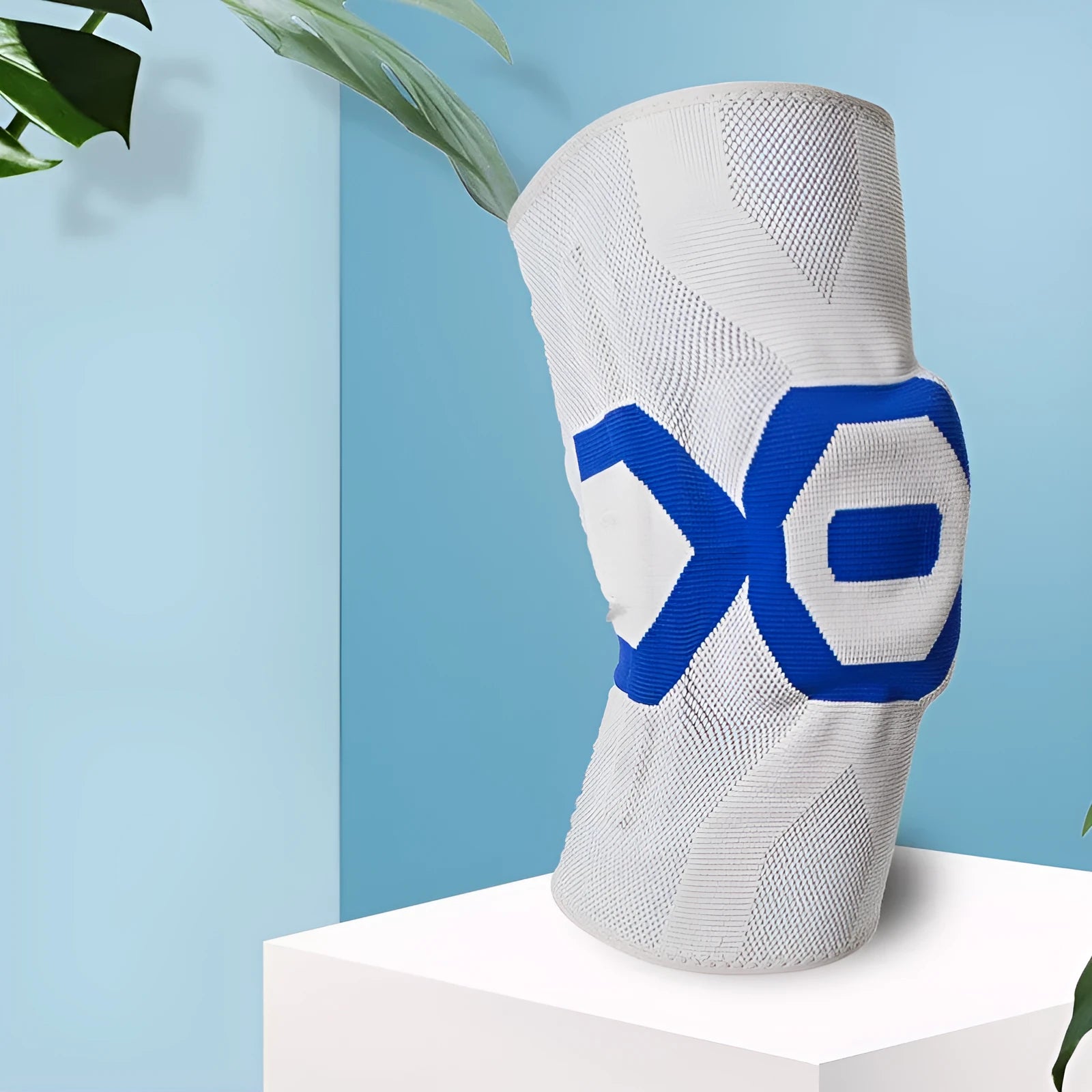Men's silicone knee pads for athletic protection in multiple colour options