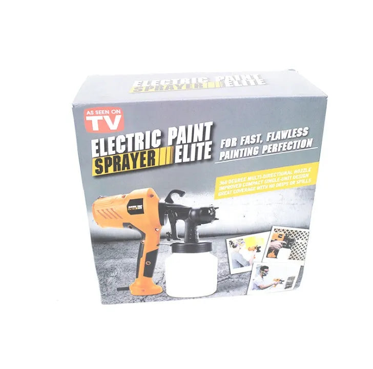 High pressure electric spray gun with plastic pot, 220V, for textile and household cleaning