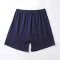 Men's high-waist boxers in solid colours including black, brown, grey and blue modal fabric