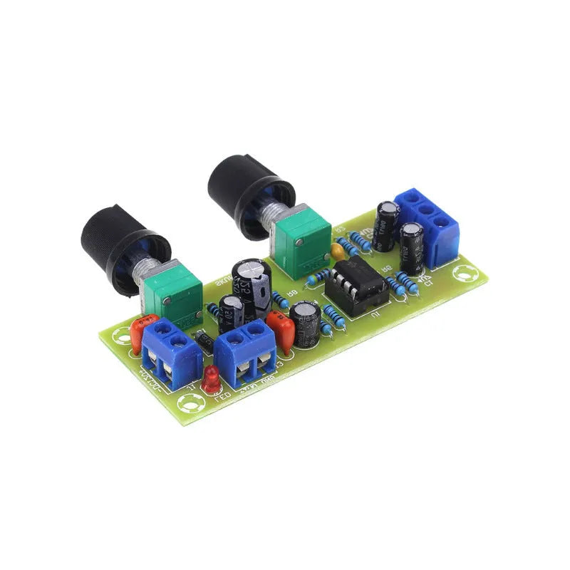 Single power supply 10-24V super dynamic bass boost front stage audio circuit board