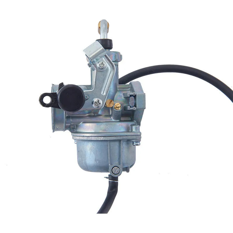 Motorcycle carburetor assembly flat suction plunger type with standard installation hole size