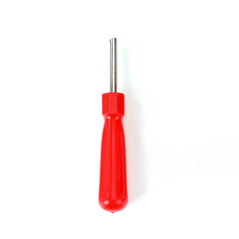 Aluminium alloy single-head twist valve wrench shown in one of three available colour styles.