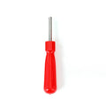 Aluminium alloy single-head twist valve wrench shown in one of three available colour styles.