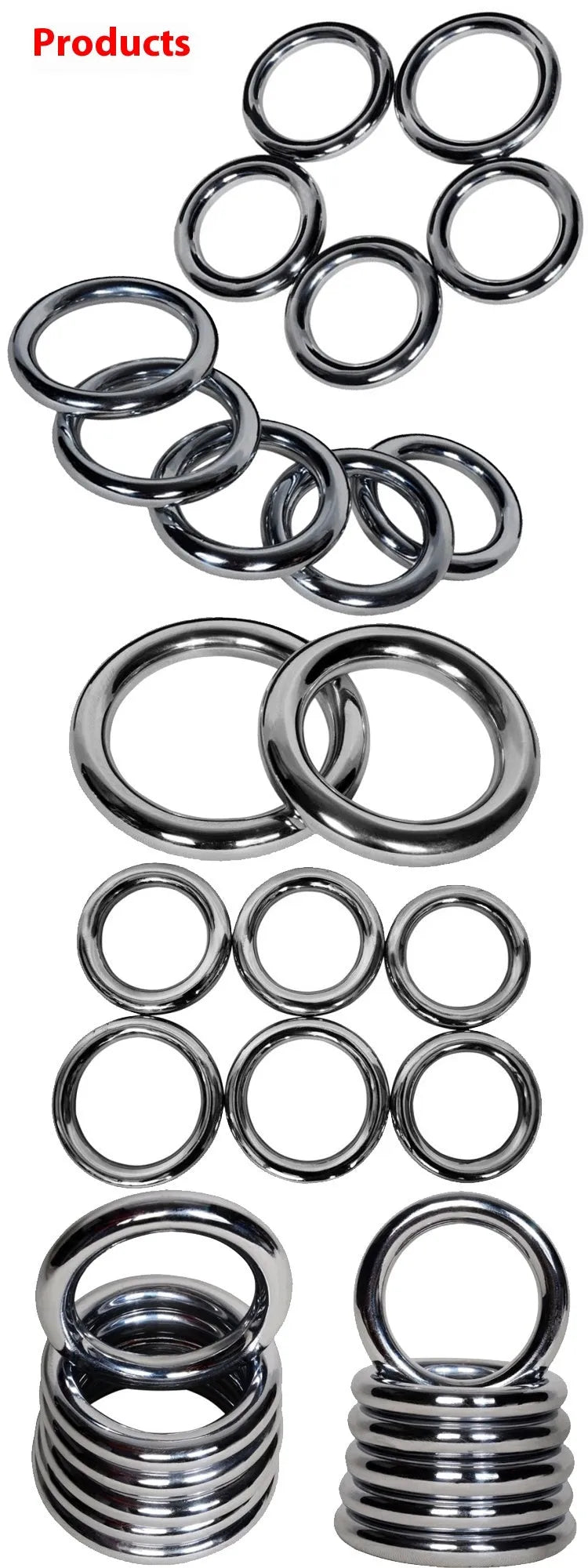 Electroplated steel Wing Chun training ring for martial arts conditioning exercises