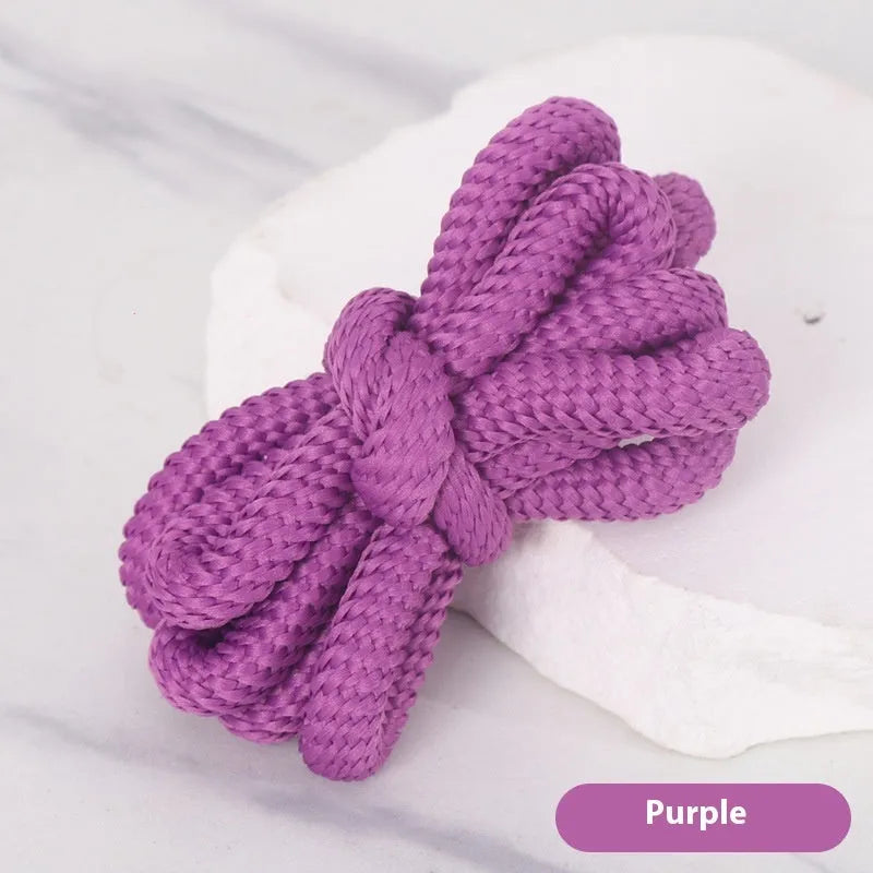 Oval shoelace adapter rope in multiple colours showing length options from 120cm to 160cm.