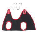 Pet grooming restraint hammock bag hanging for cat or small dog nail trimming and bathing