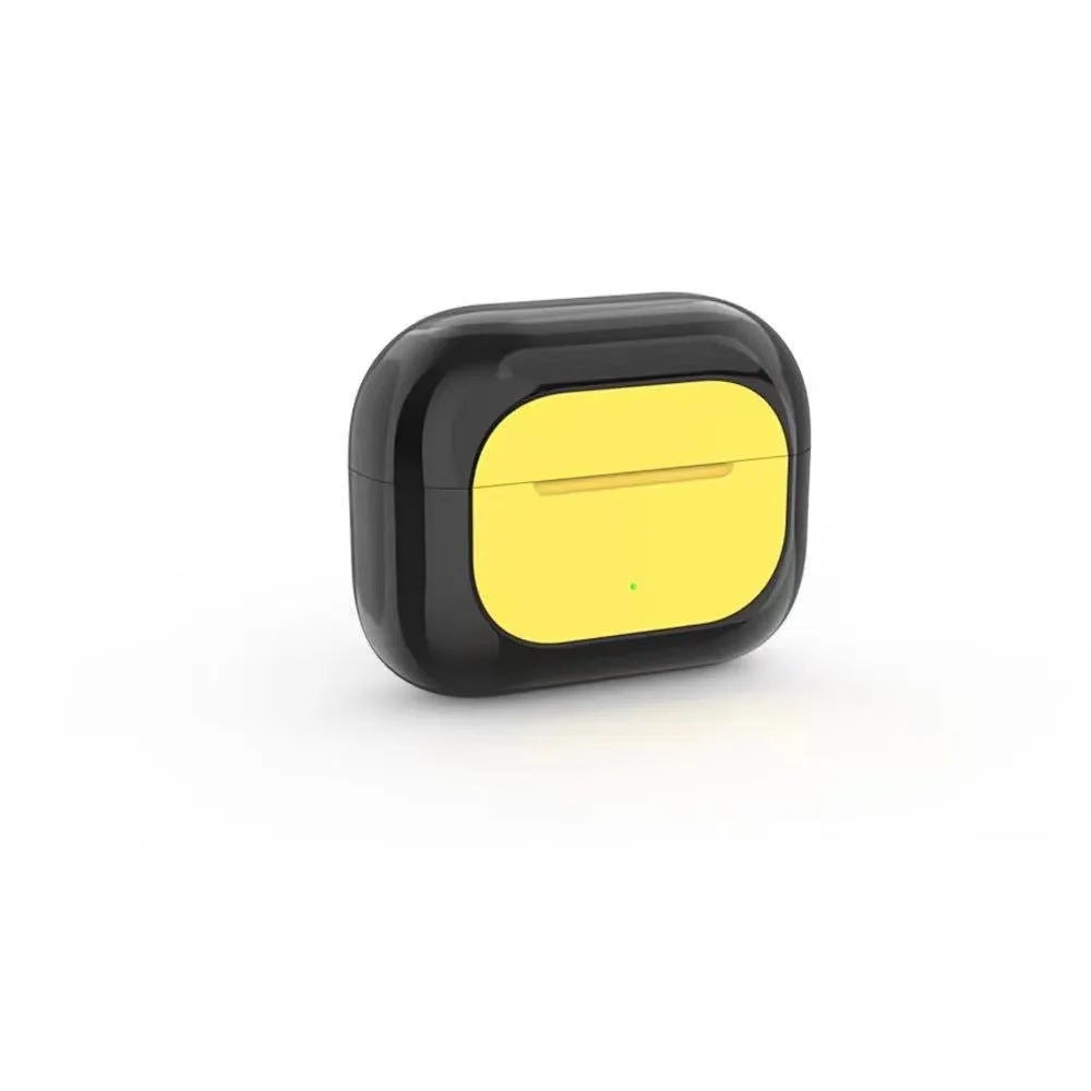 Jerry cartoon character themed wireless Bluetooth headphones in black, white, and yellow colours.