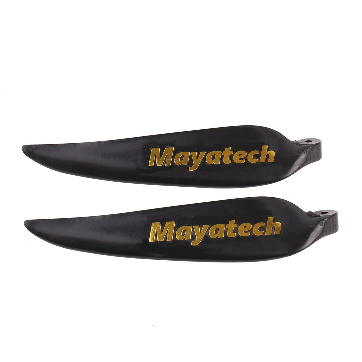 Black quick-disassembly paddle fittings for kayaks, showing size of 12 cm by 6.5 cm.