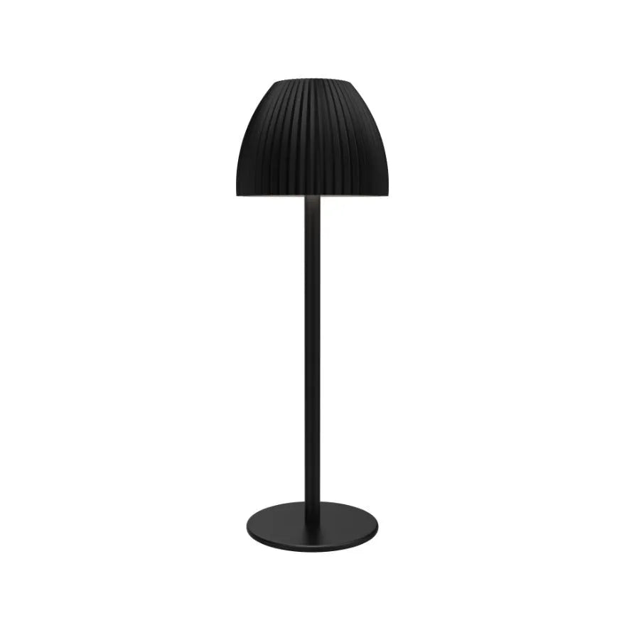 Modern minimalist USB night lamp with thin round base and adjustable dimming function