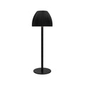 Modern minimalist USB night lamp with thin round base and adjustable dimming function