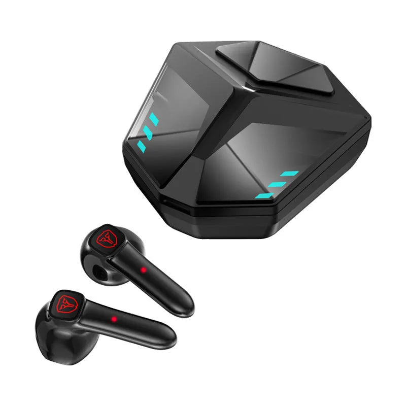 M59 wireless Bluetooth gaming headset in picture colour showing compact over-ear design