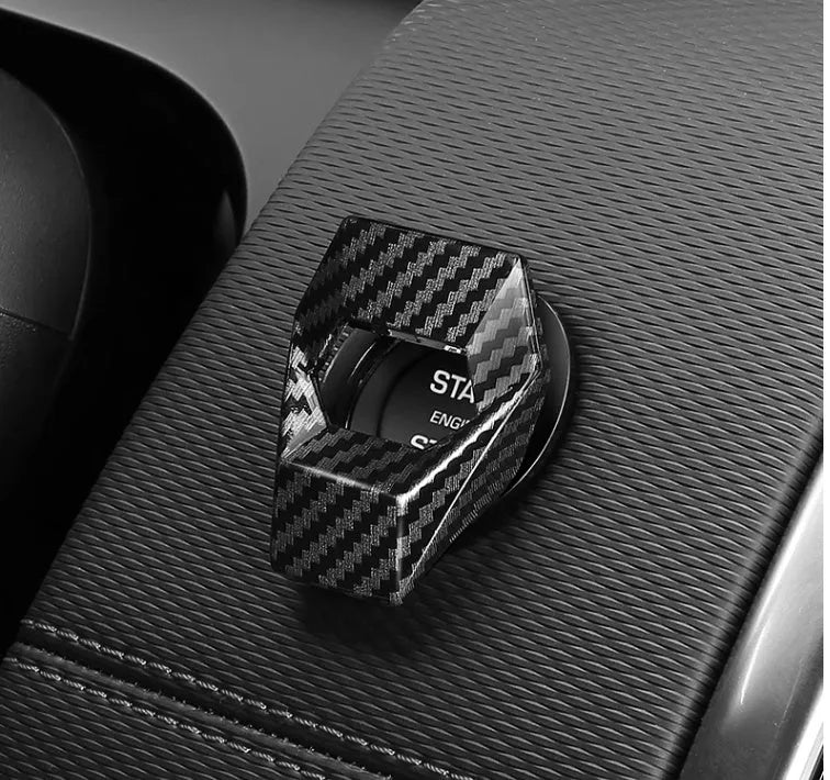 Aluminium alloy steering wheel button decorative stickers in brushed red silver blue colours
