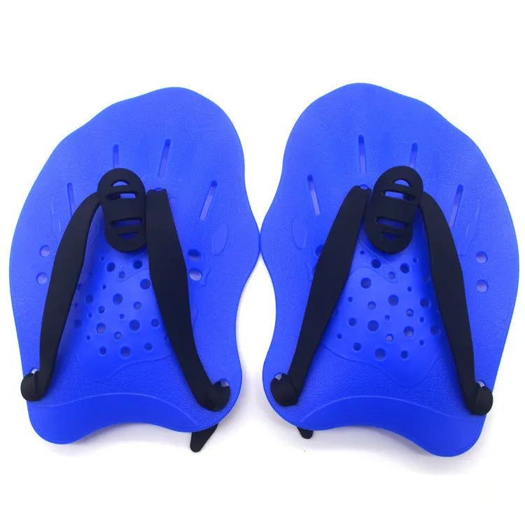 Swimming training paddles for freestyle stroke resistance in various colours and sizes S M L