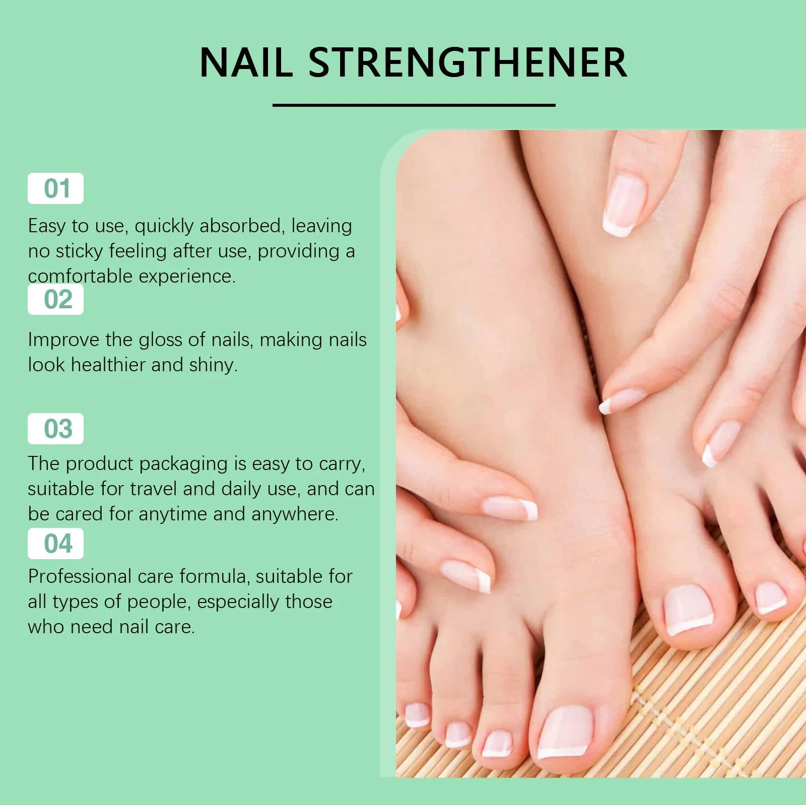 30ml nail nursing solution bottle for gentle daily cleaning