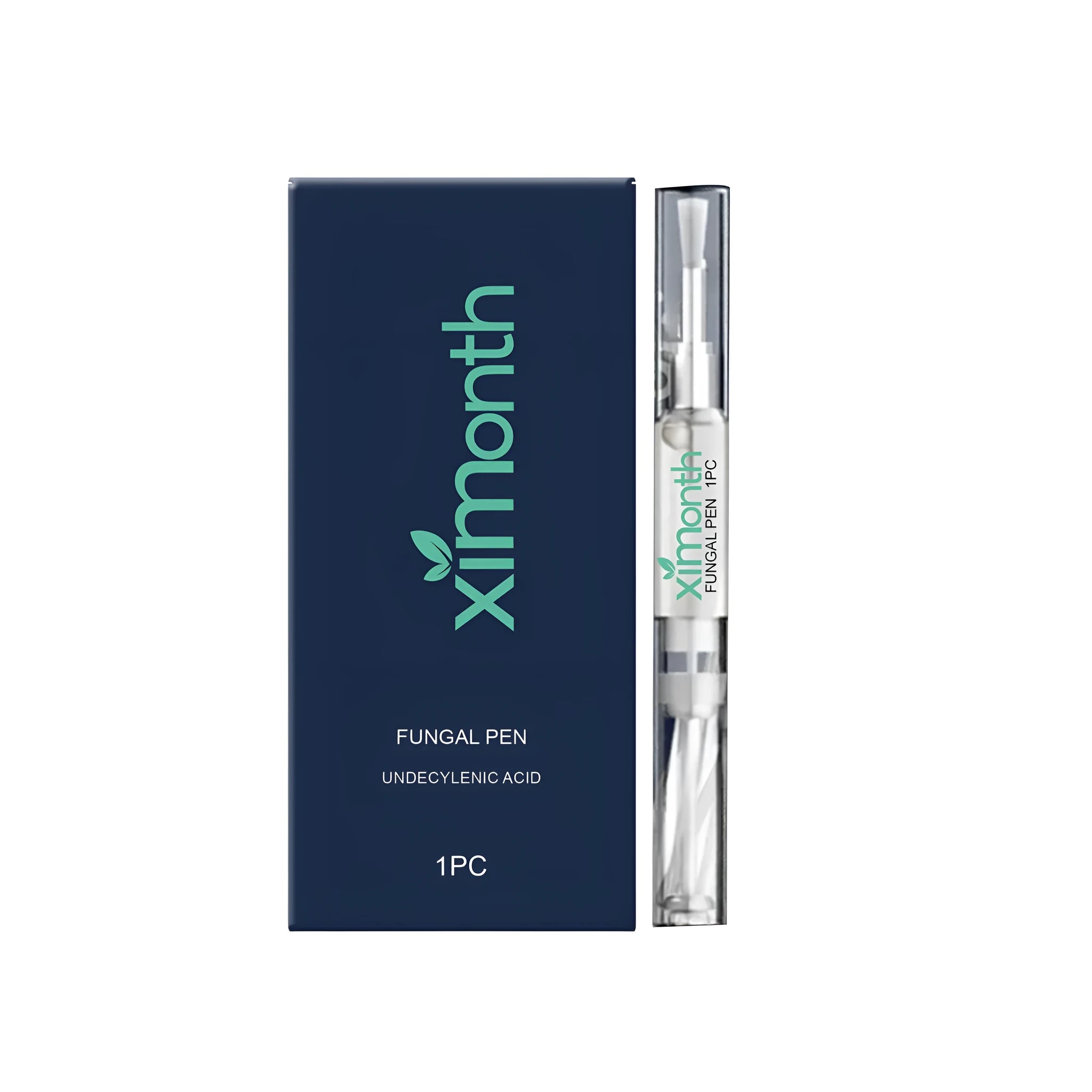 Repairing Antibacterial Nail Pen with tea tree oil honey clove leaves in white pen