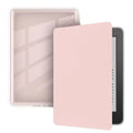 Magnetic acrylic protection leather cover for Kindle Paperwhite in slim flip design with fall protection, available in multiple colours
