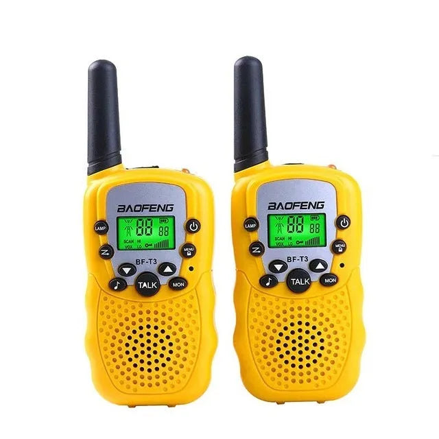 Children's handheld walkie talkie radio in choice of colours with 22-channel capability