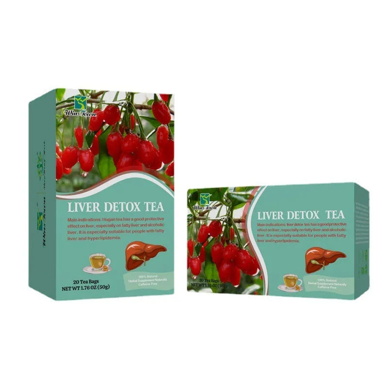 50g loose leaf herbal substitution tea blend in box packaging with medicine and food homology labelling