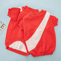 Wool knit dog sweater for corgis and poodles in casual style with colour options