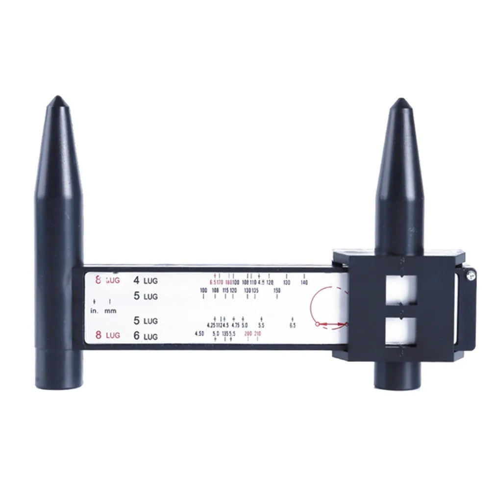 Digital electronic caliper hole distance measuring tool with 180mm range for wheel hub modification